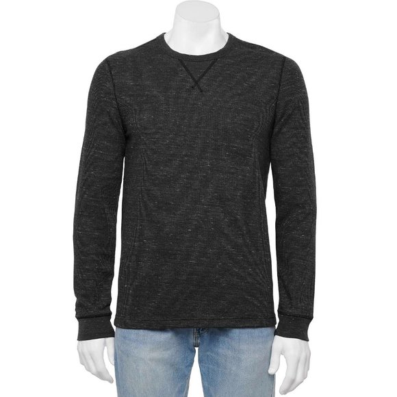 NWT Supersoft Thermal Crewneck Top by Men's Sonoma Goods For Life - Picture 1 of 3